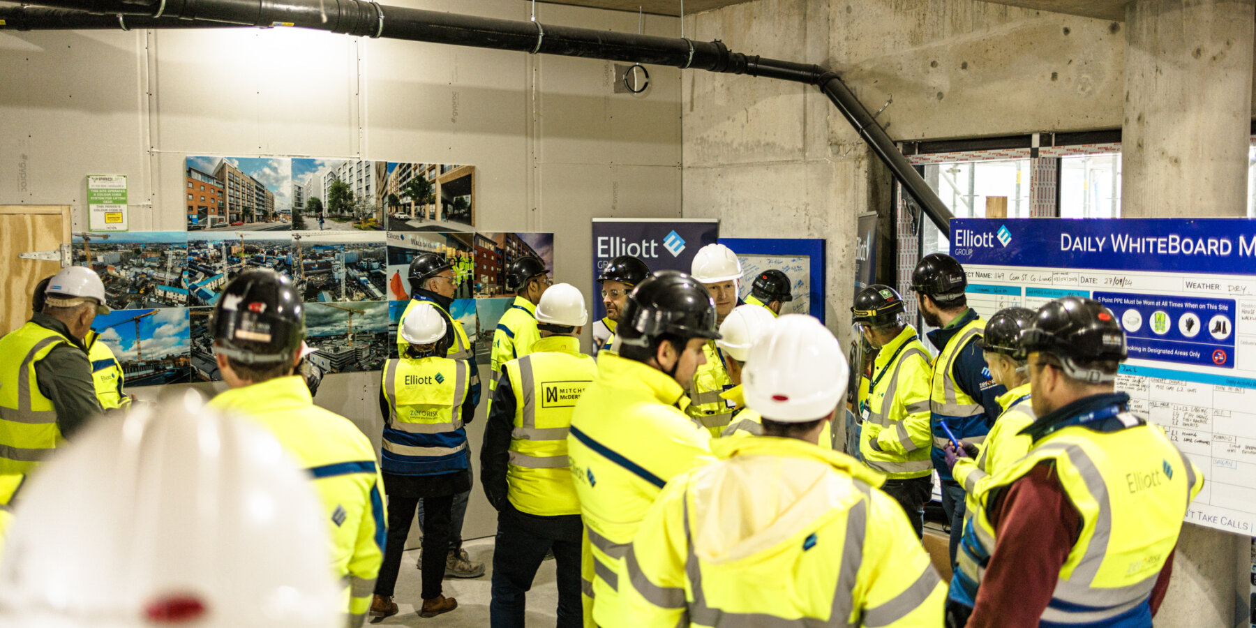 Elliott Group Liberties House Cork Street Topping Out 2024