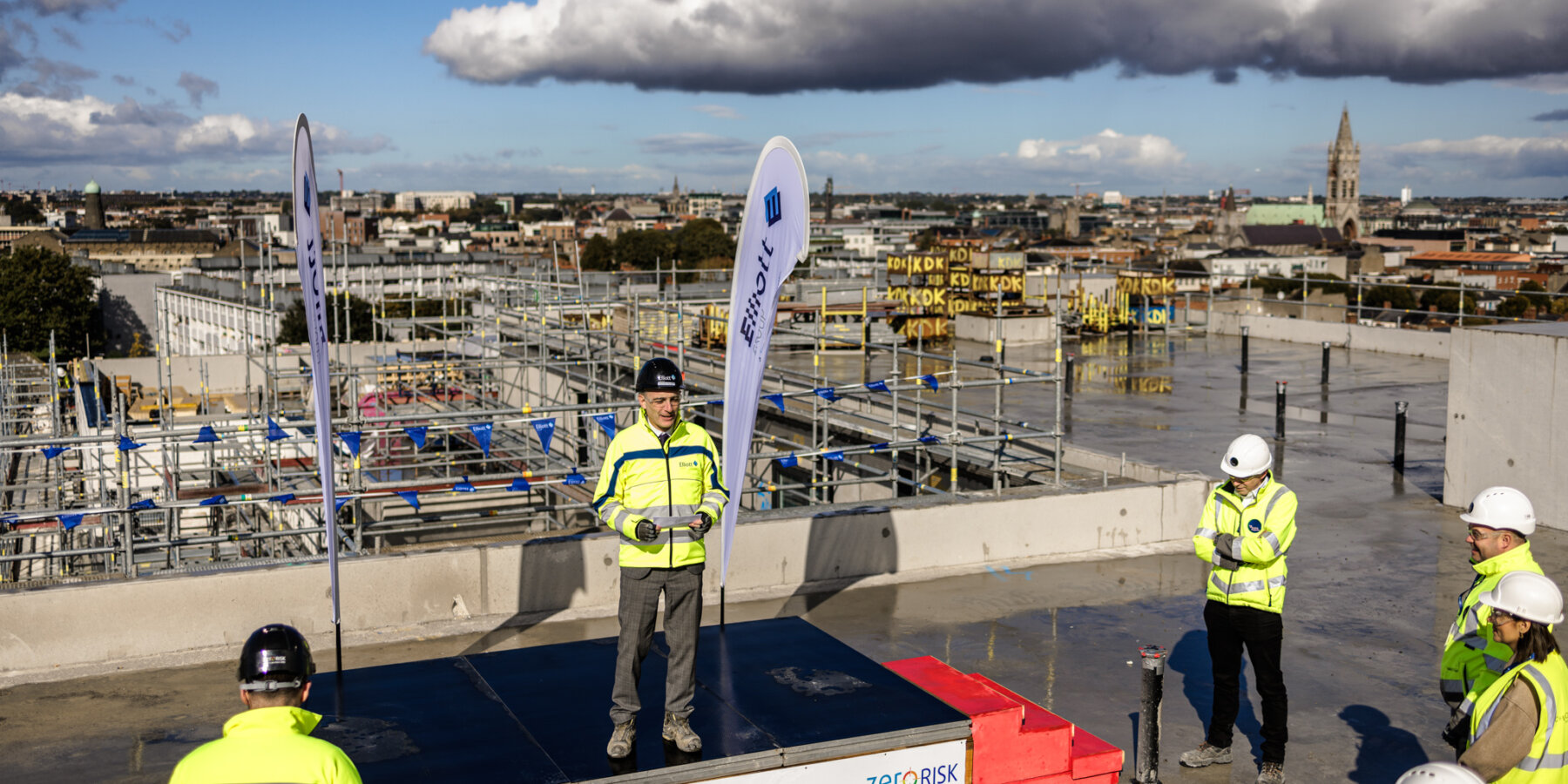 Elliott Group Liberties House Cork Street Topping Out 2024