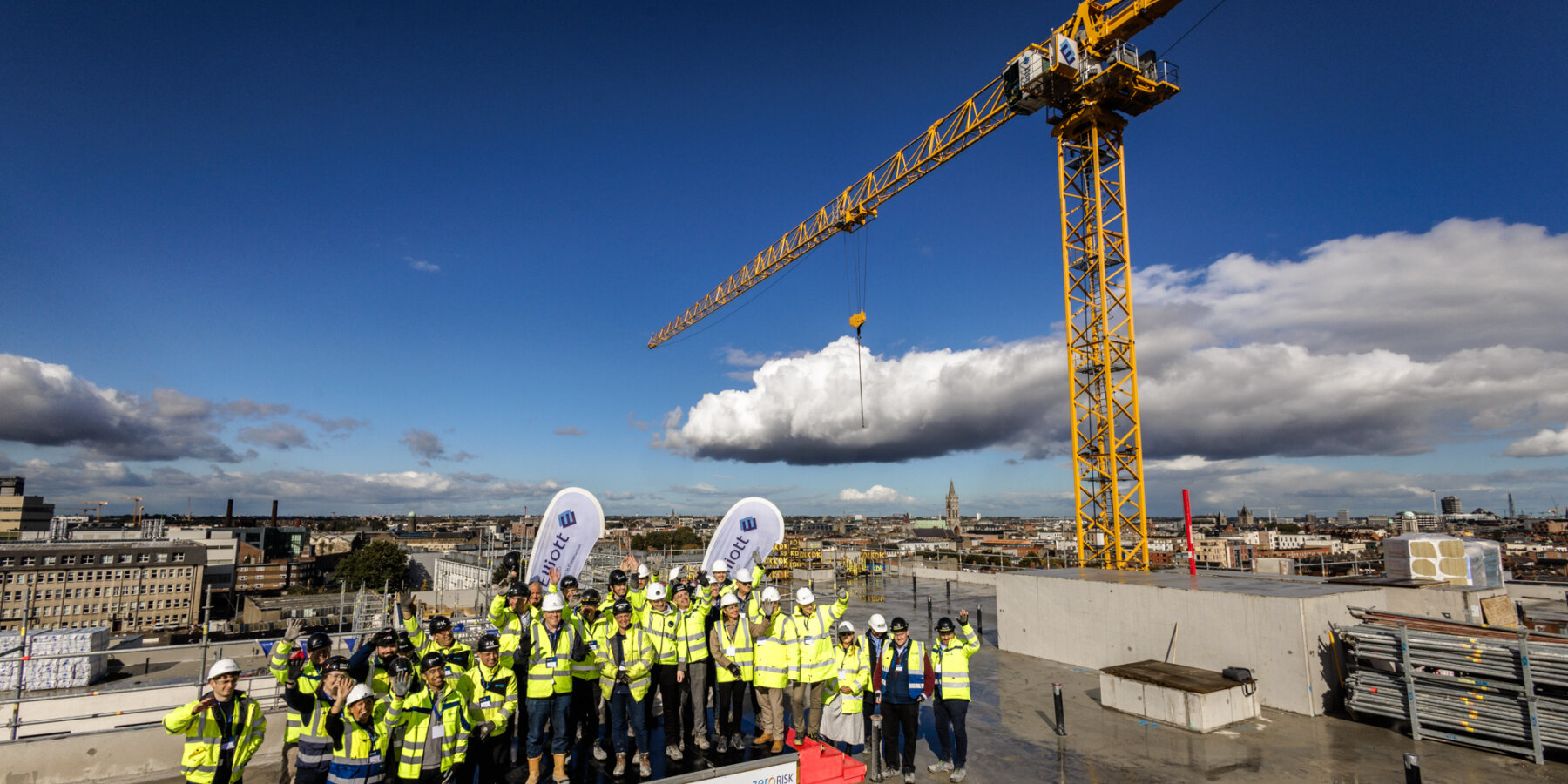 Elliott Group Liberties House Cork Street Topping Out 2024