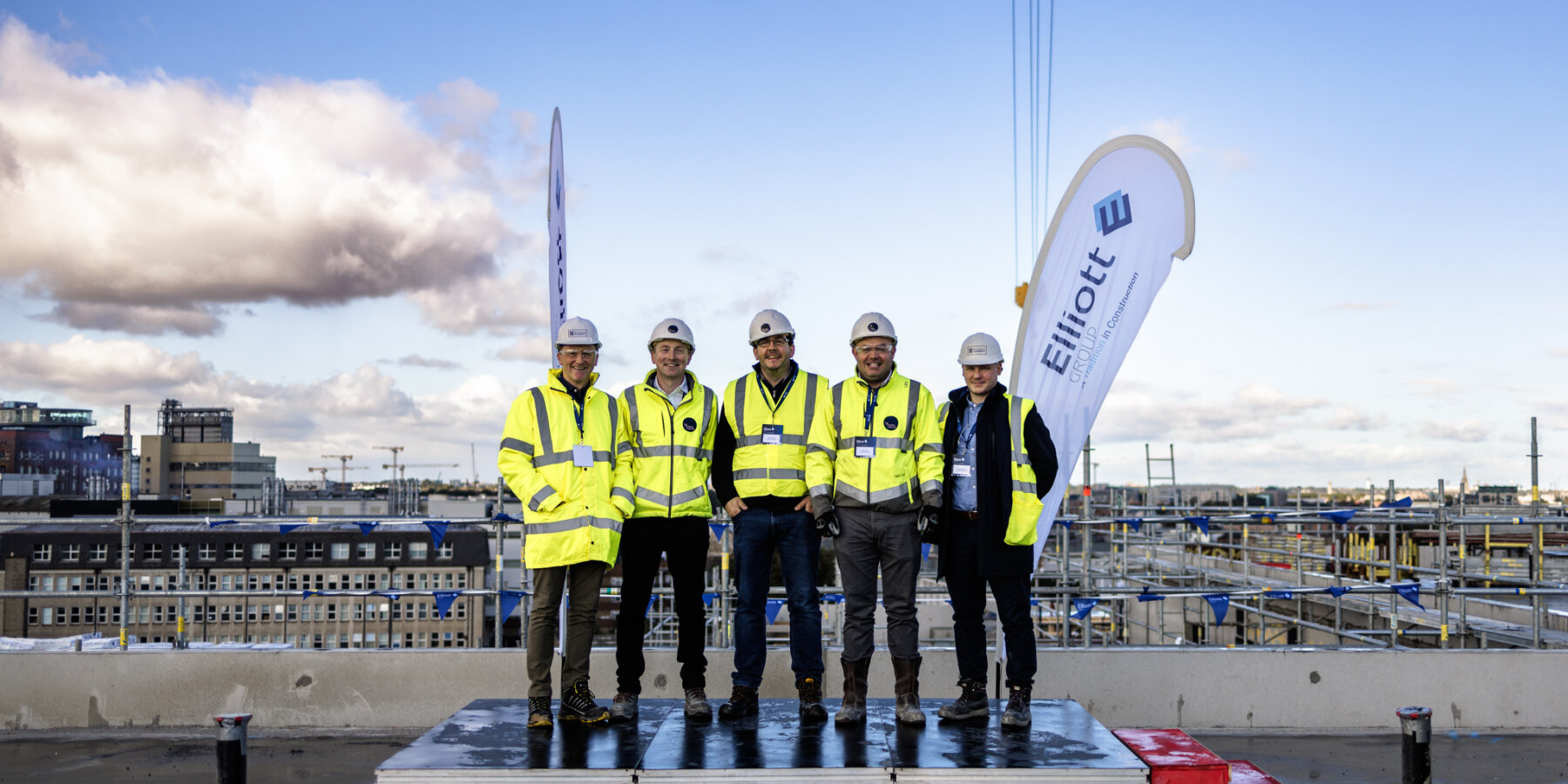 Elliott Group Liberties House Cork Street Topping Out 2024