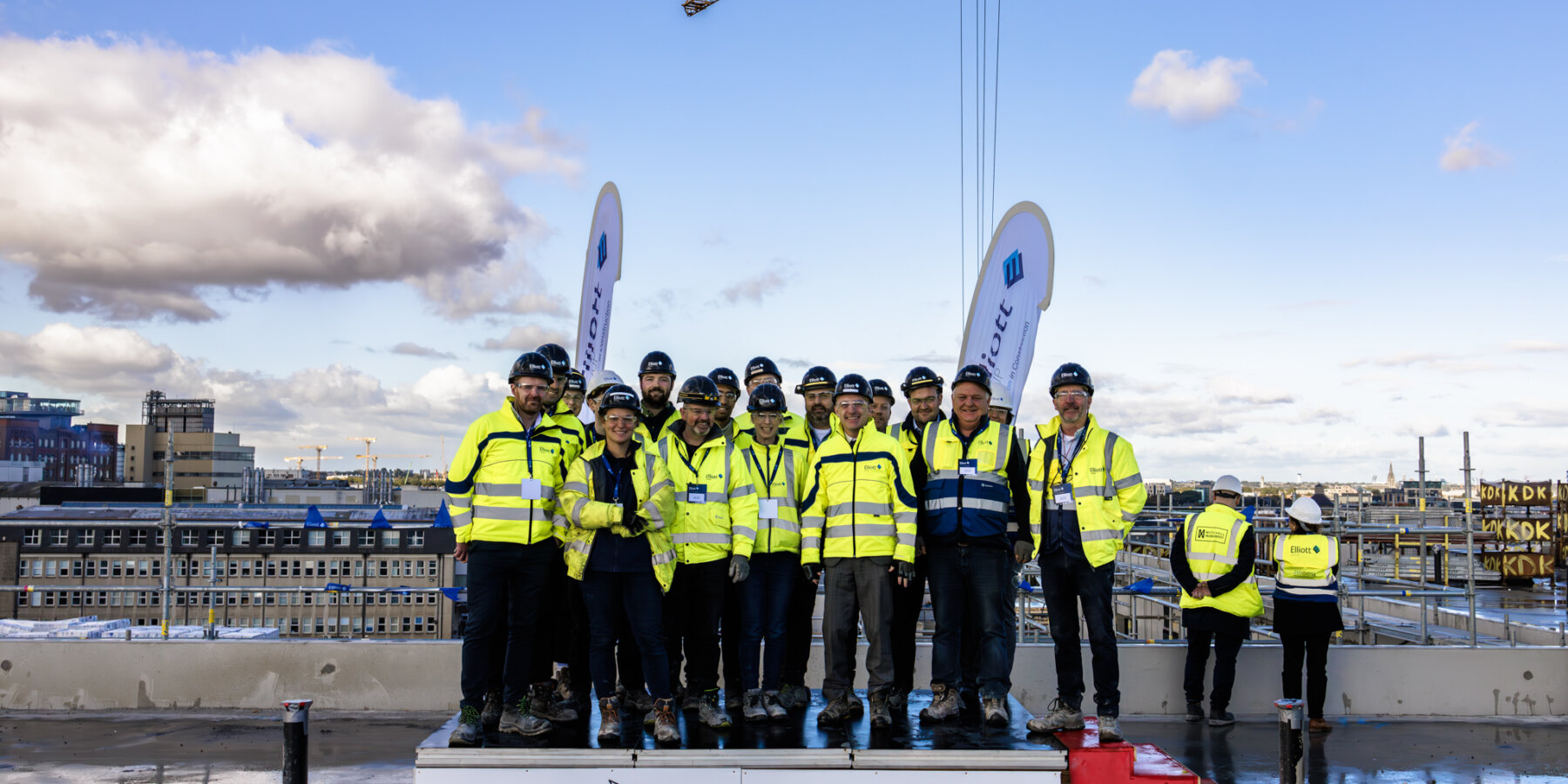 Elliott Group Liberties House Cork Street Topping Out 2024