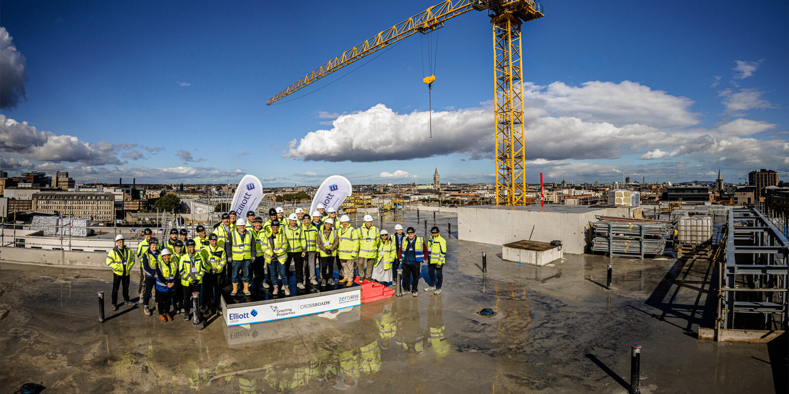 Elliott Group Liberties House Cork Street Topping Out 2024 Hero