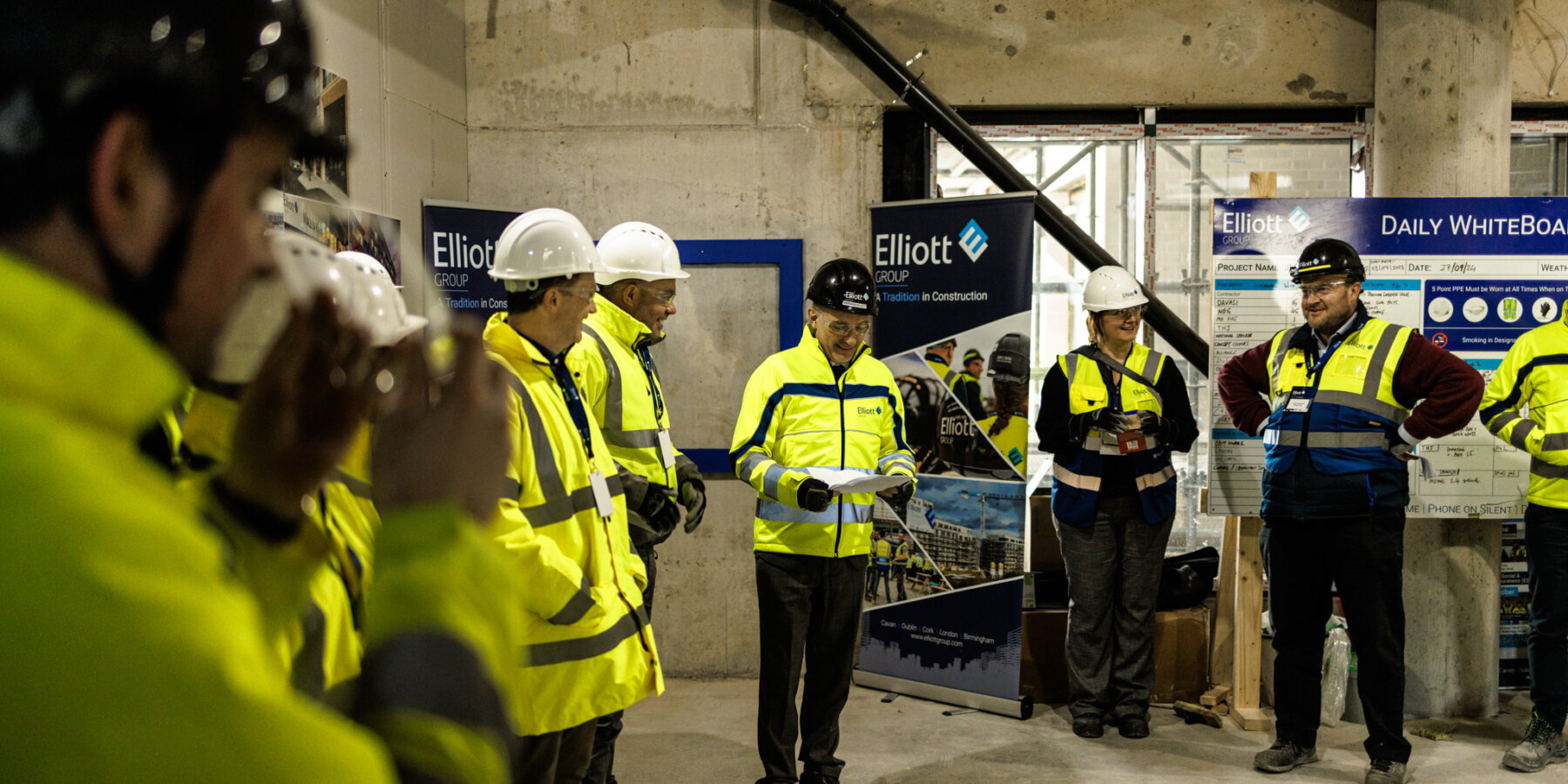 Elliott Group Liberties House Cork Street Topping Out 2024