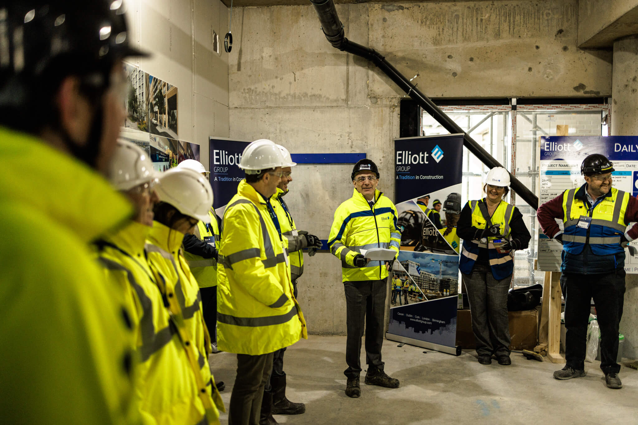 Elliott Group Liberties House Cork Street Topping Out 2024