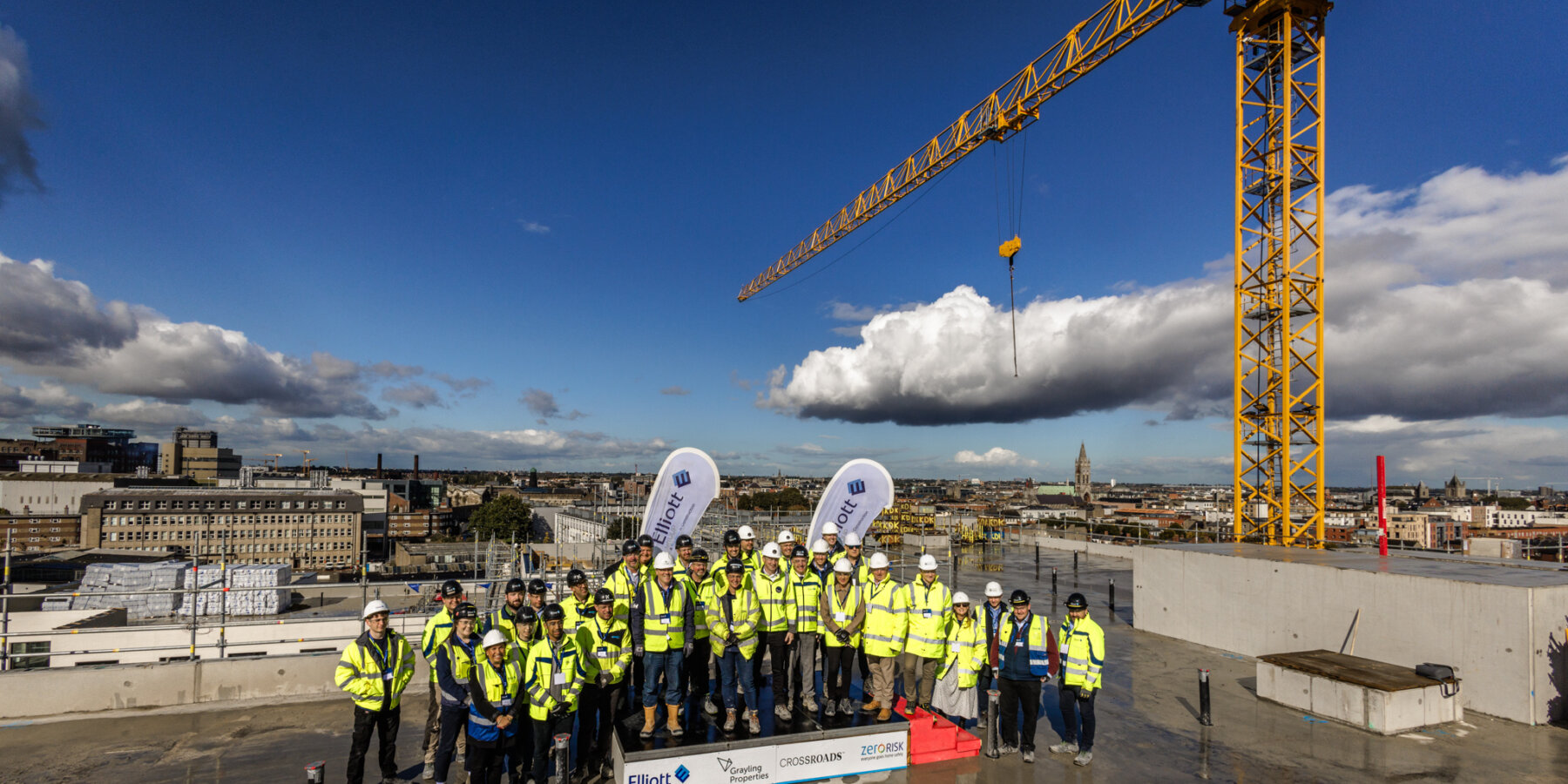 Elliott Group Liberties House Cork Street Topping Out 2024