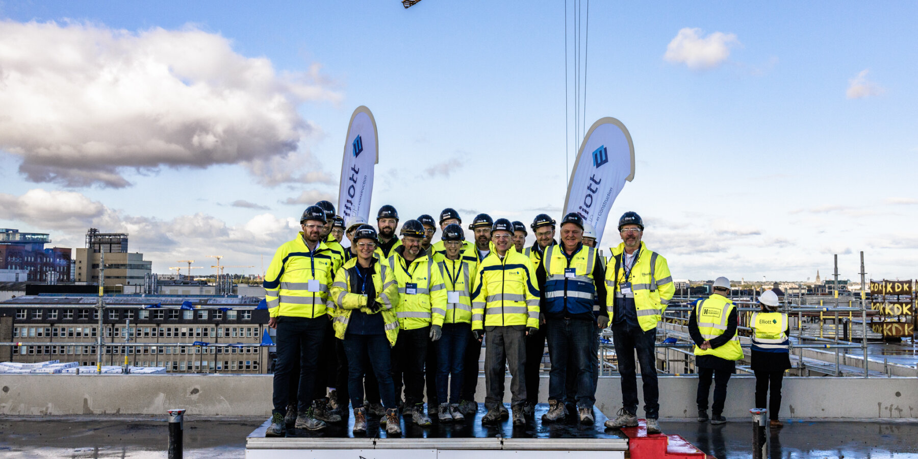 Elliott Group Liberties House Cork Street Topping Out 2024